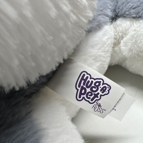 Russ “Hug-A-Pet”, Aspen the Husky Dog, 22”Plush, Huggable Sleeve, Pillow EUC - Picture 6 of 8